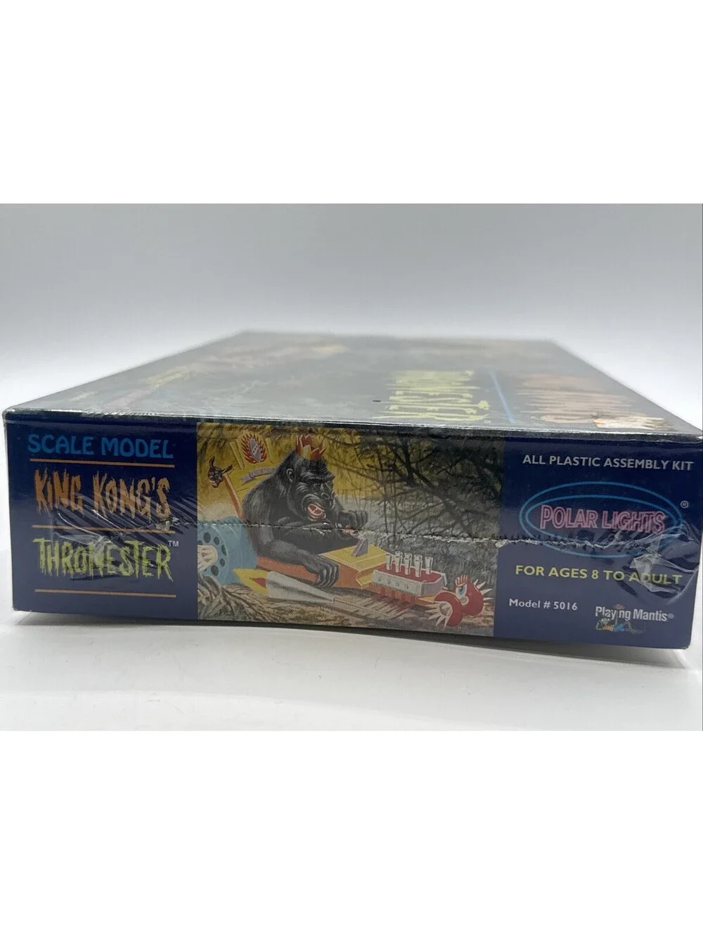 Vintage 1998 Polar Lights King Kong’s Thronester Plastic Model Kit #5016 Sealed